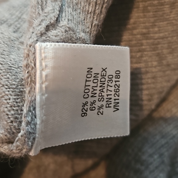 Small Grey Merona long sleeve Cardigan - Picture 3 of 3